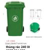 thùng rác 240l